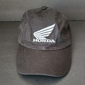 Honda Black Adjustable Baseball Cap